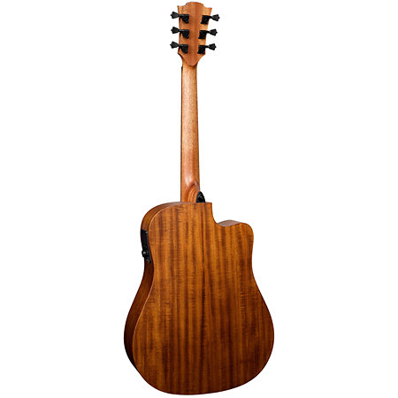 HV10-L-DCE HyVibe 10 Dreadnought Cutaway Electro Lefty + Housse LAG