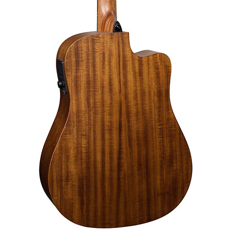 HV10-L-DCE HyVibe 10 Dreadnought Cutaway Electro Lefty + Housse LAG