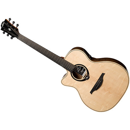 HV30-L-ACE HyVibe 30 Auditorium Cutaway Electro Lefty + Housse LAG