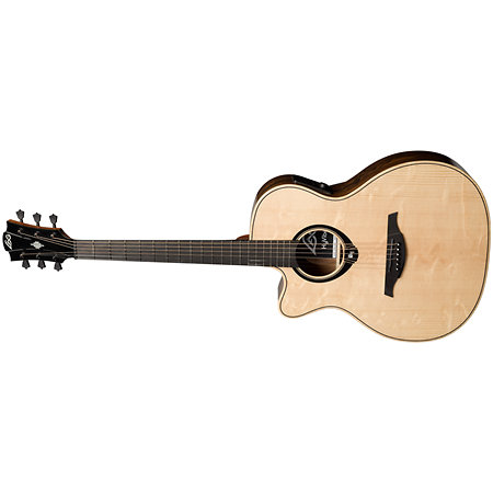 HV30-L-ACE HyVibe 30 Auditorium Cutaway Electro Lefty + Housse LAG