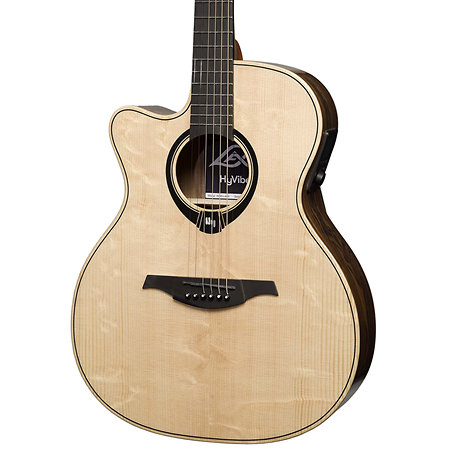 HV30-L-ACE HyVibe 30 Auditorium Cutaway Electro Lefty + Housse LAG