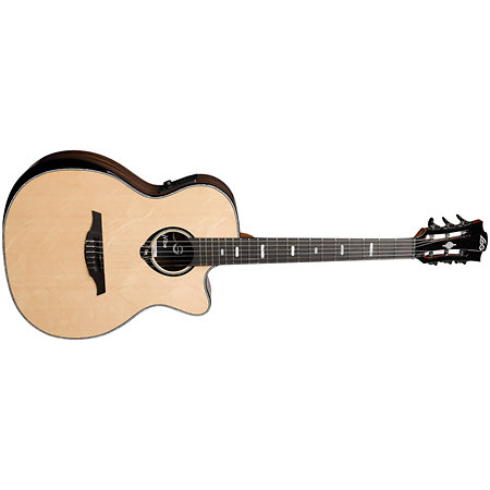 HV50-N-ACE HyVibe 50 Nylon Auditorium Cutaway Electro + Housse LAG