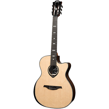 HV50-N-ACE HyVibe 50 Nylon Auditorium Cutaway Electro + Housse LAG