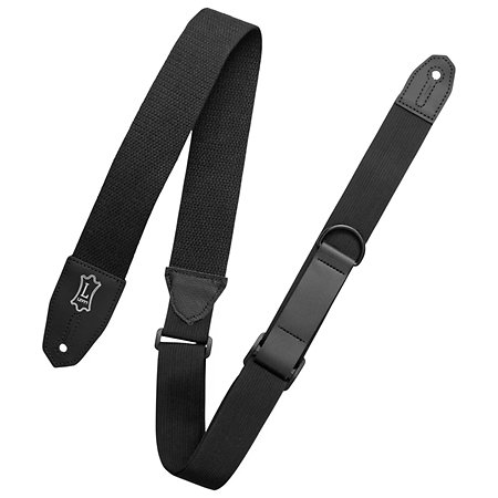 Levy s MRHC-BLK Sangle de guitare RipChord 5 cm Black