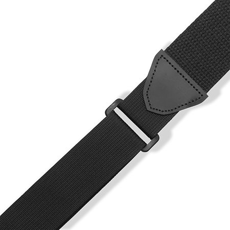 MRHC-BLK Sangle de guitare RipChord 5 cm Black Levy s