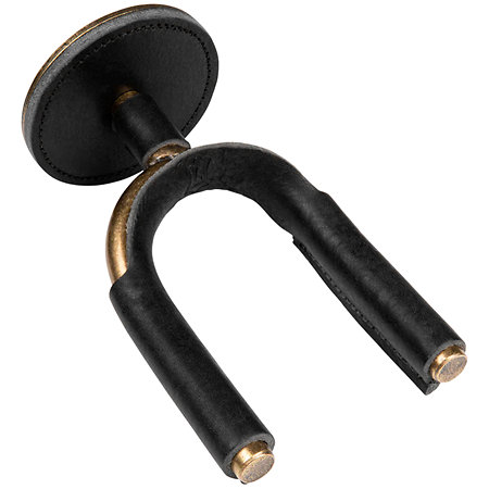 Levy s LVY-FGHNGR-BRBK Support mural pour guitare en fer forgé laiton Black