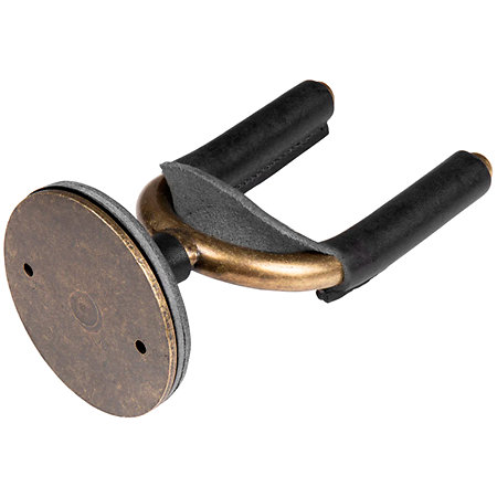 LVY-FGHNGR-BRBK Support mural pour guitare en fer forgé laiton Black Levy s