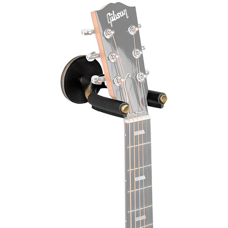 LVY-FGHNGR-BRBK Support mural pour guitare en fer forgé laiton Black Levy s