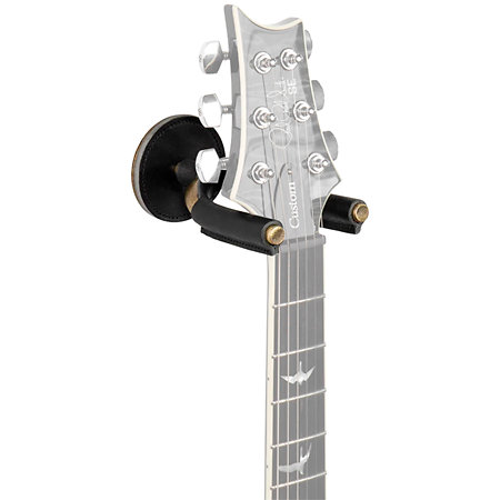 LVY-FGHNGR-BRBK Support mural pour guitare en fer forgé laiton Black Levy s