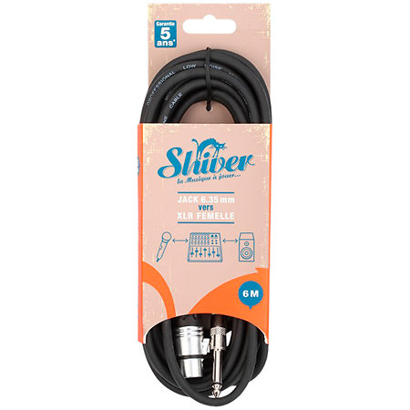 Shiver Câble Jack / 1 XLR femelle 6m