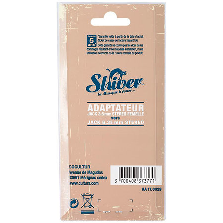 Adaptateur Mini-Jack / Jack x2 Shiver