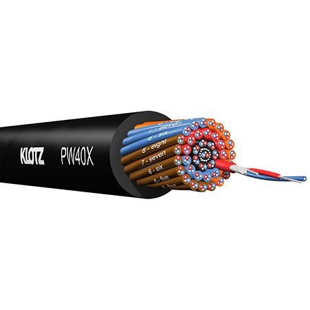 Klotz Câble multipaire 8 x 2 x 0.22 mm2 PVC 100 m