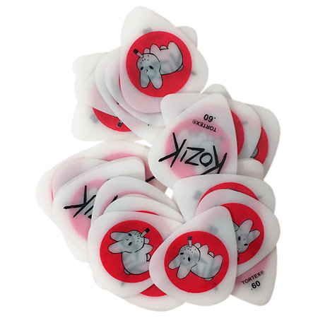 BL23R073 Frank Kozik Devil Bunny White 0.73 mm Sachet de 36 Dunlop