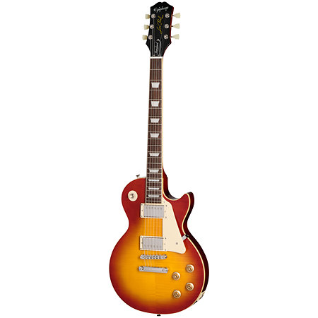 Les Paul Standard 50s Figured Washed Cherry Sunburst + Housse Epiphone