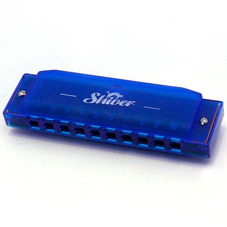 Shiver Harmonica diatonique en DO Bleu