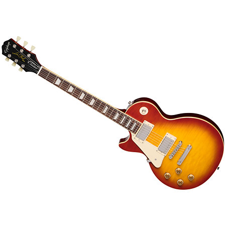 Les Paul Standard 50s Lefty Figured Washed Cherry Sunburst Gaucher + Housse Epiphone