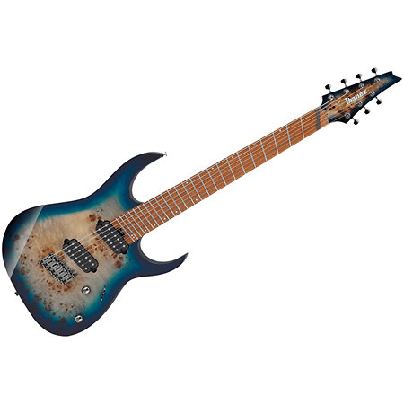 Ibanez RGMS7PB-CBS Cosmic Blue Starburst 7 Cordes