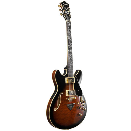 AS93QMSP-DBS Dark Brown Sunburst Ibanez