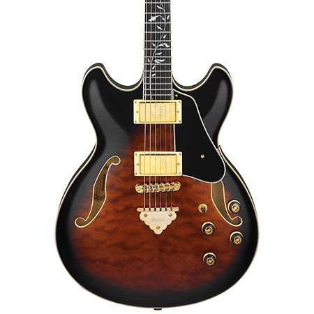 AS93QMSP-DBS Dark Brown Sunburst Ibanez