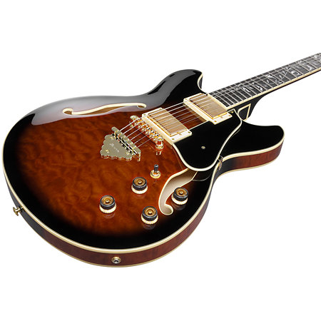 AS93QMSP-DBS Dark Brown Sunburst Ibanez