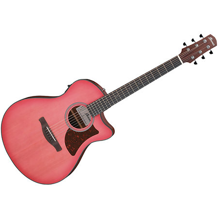 AAM50CE-CRO Coral Red Burst Open Pore Ibanez