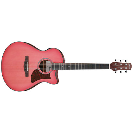 AAM50CE-CRO Coral Red Burst Open Pore Ibanez