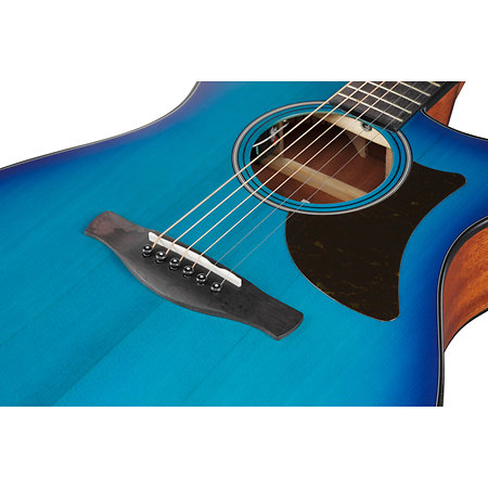 AAM50CE-SBO Sapphire Blue Burst Open Ibanez