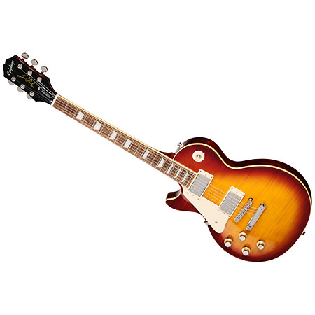 Les Paul Standard 60s Figured Lefty Iced Tea Burst Gaucher + Housse Epiphone