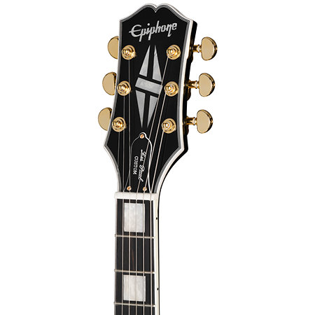 Les Paul Lefty Custom Ebony Gaucher + Housse Epiphone