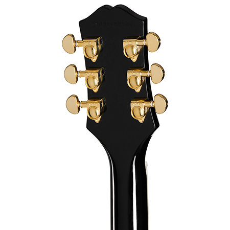 Les Paul Lefty Custom Ebony Gaucher + Housse Epiphone