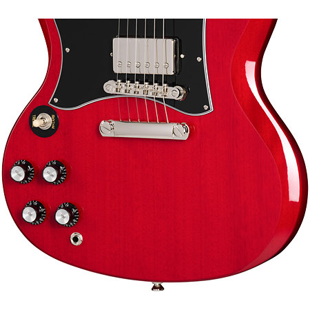 SG Standard Lefty Cherry Gaucher + Housse Epiphone