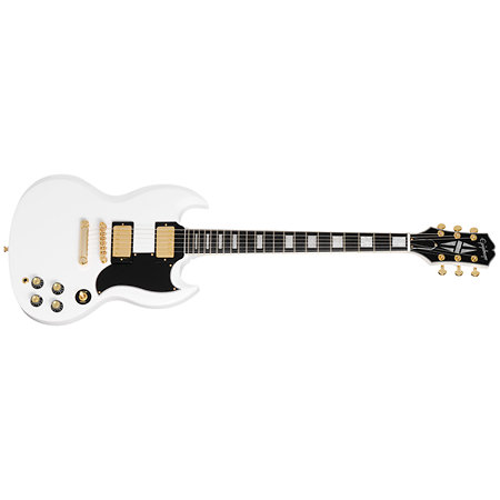SG Custom Alpine White + Housse Epiphone