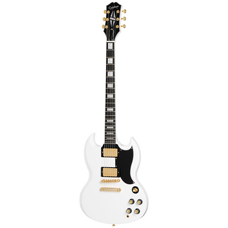 SG Custom Alpine White + Housse Epiphone
