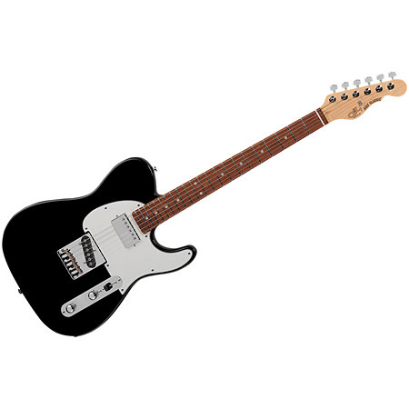 G&L Fullerton Deluxe ASAT Classic Bluesboy Jet Black Touche Palissandre