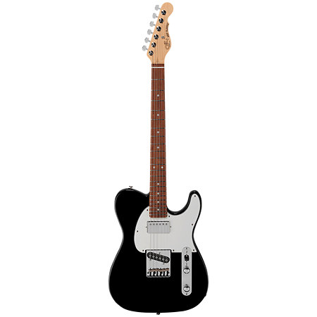 Fullerton Deluxe ASAT Classic Bluesboy Jet Black Touche Palissandre G&L