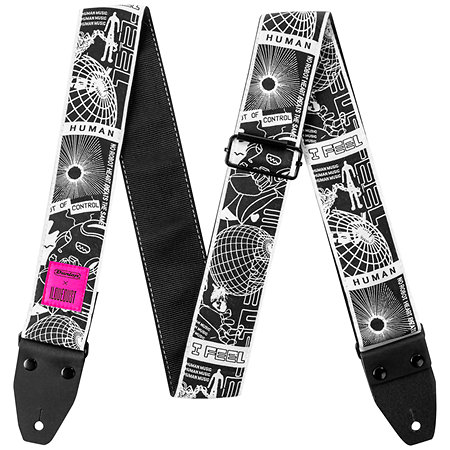 Dunlop ILD11 Sangle ILoveDust Robot Heart