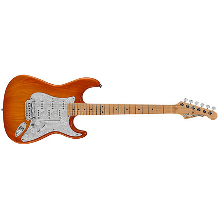 G&L Fullerton Deluxe Comanche Honeyburst Touche Érable