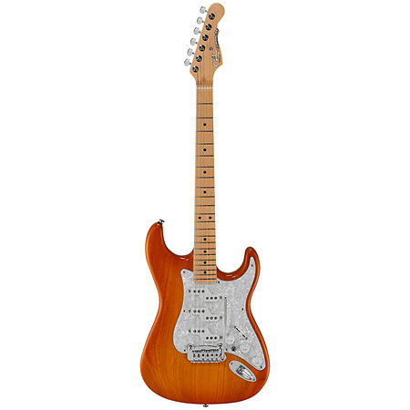 Fullerton Deluxe Comanche Honeyburst Touche Érable G&L