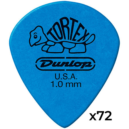 Dunlop 498R100 Tortex Jazz III XL 1,00 mm Sachet de 72