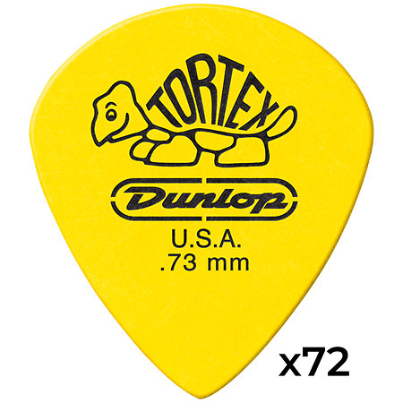 Dunlop 498R73 Tortex Jazz III XL 0,73 mm Sachet de 72