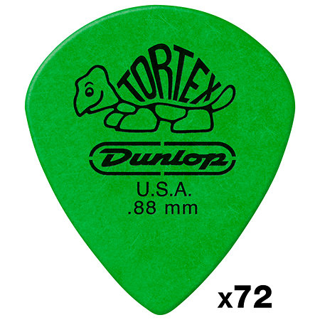 Dunlop 498R88 Tortex Jazz III XL 0,88 mm Sachet de 72