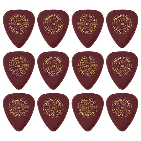 Dunlop 511R88 Primetone Standard Smooth 0,88 mm Sachet de 12