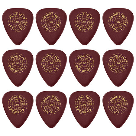 Dunlop 511R96 Primetone Standard Smooth 0,96 mm Sachet de 12
