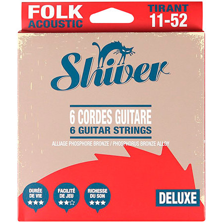 Shiver 6 Cordes Folk Deluxe 11-52