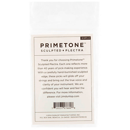 512P140 Primetone Triangle Grip 1,40 mm Sachet de 3 Dunlop
