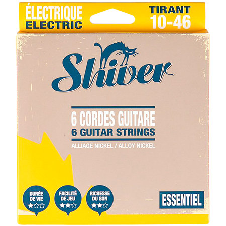 Shiver 6 Cordes électriques Essentiel 10-46