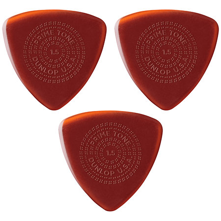 Dunlop 512P150 Primetone Triangle Grip 1,50 mm Sachet de 3
