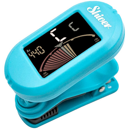 Shiver Accordeur chromatique à pince Bleu