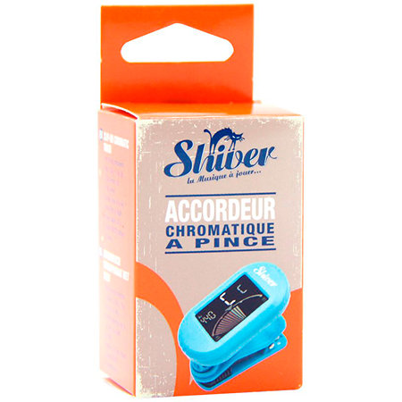 Shiver Accordeur chromatique à pince Bleu