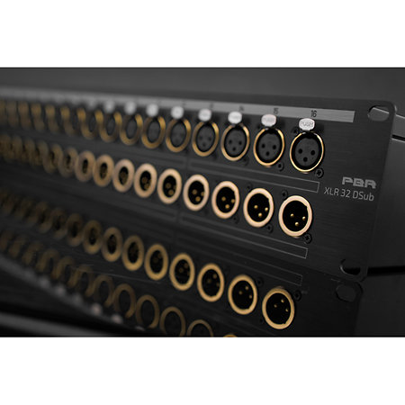 PBR XLR 32 DSub Black Lion Audio